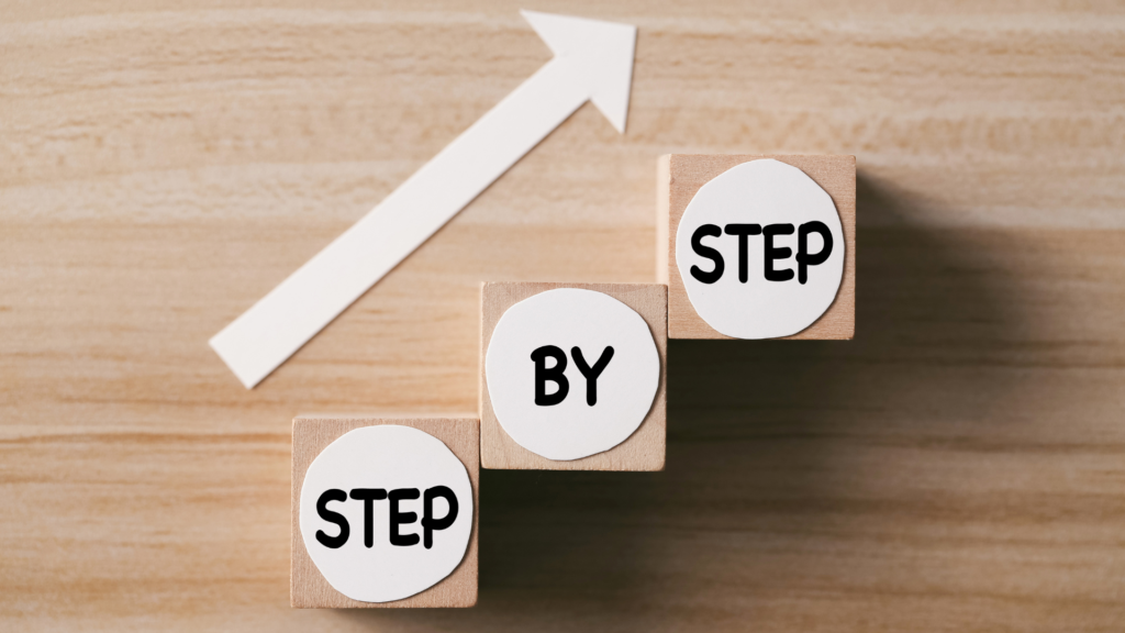 Step-by-step visual illustrating why spermatorrhea management must follow a fixed sequence rather than random or rushed approaches